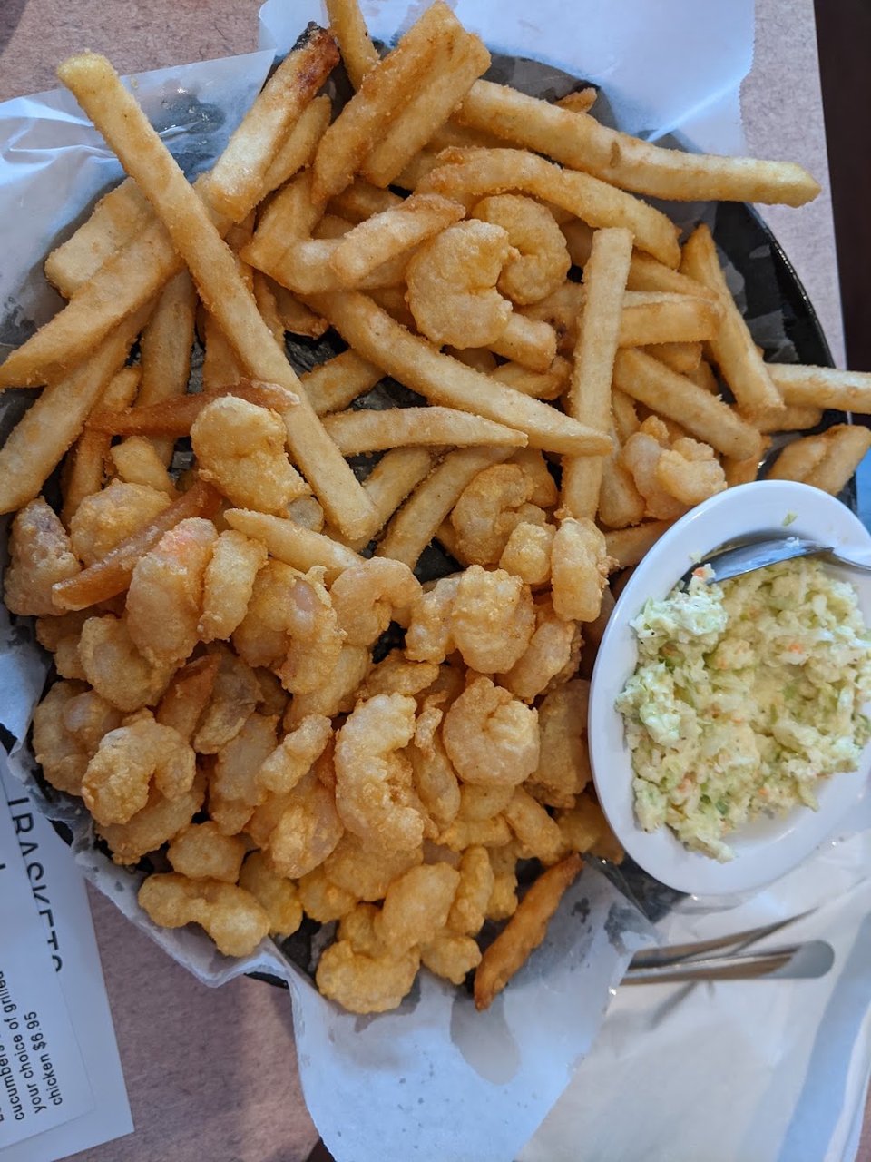 Shrimp Basket with Fries