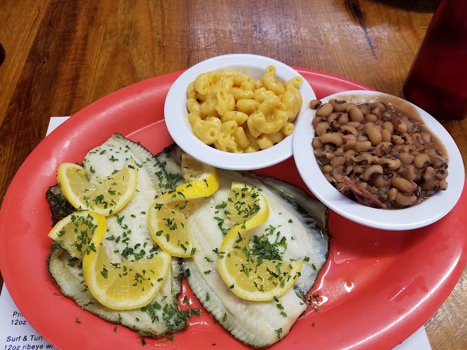 Broiled Flounder